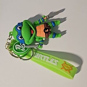 NWOT TMNT Leonardo Keychain